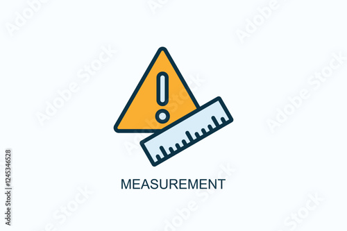 Measurement Icon Or Logo Isolated Illustration