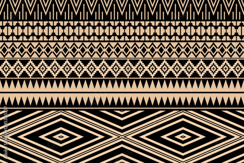 Ethnic geometric pattern, seamless pattern of the Navajo tribe. Native American ethnic. Seamless vector pattern ethnic, seamless Mexican rug, woven carpet. Folk embroidery, Bohemian, Aztec style.