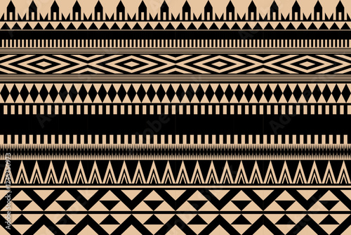 Ethnic geometric pattern, seamless pattern of the Navajo tribe. Native American ethnic. Seamless vector pattern ethnic, seamless Mexican rug, woven carpet. Folk embroidery, Bohemian, Aztec style.