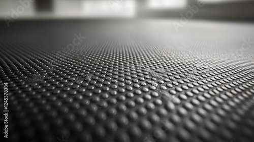 Diminishing Dotted Texture of Material Surface with Diminished Perspective Soft Focus and Gray Tones.