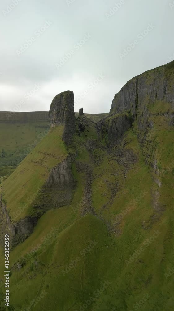 Eagles Rock, Glenade, Dartry mountains, Leitrim, Ireland
