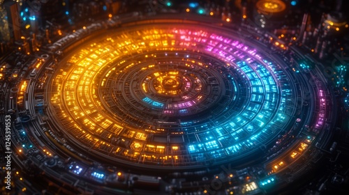 Science fiction photosensitive ring device