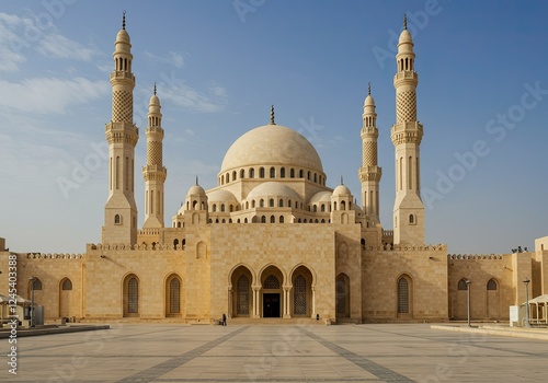 the vintage mosque in manama bahrain