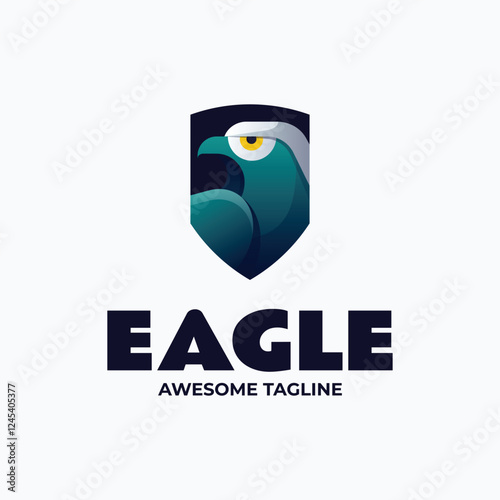 Eagle Gradient Colorful Logo