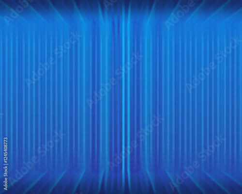 abstract blur and color oval lines arranged overlapping each other on gradient blue background, fashion, decor, pattern, copy space