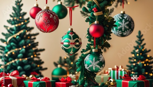 A Vibrant and Cozy Festive Scene Featuring.