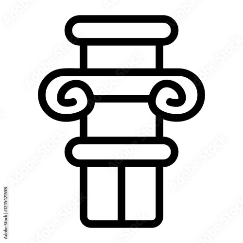 Greek Mythology Line Icon