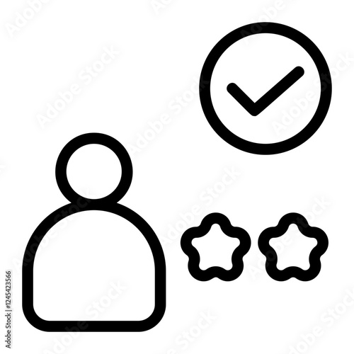 Customer Feedback Line Icon