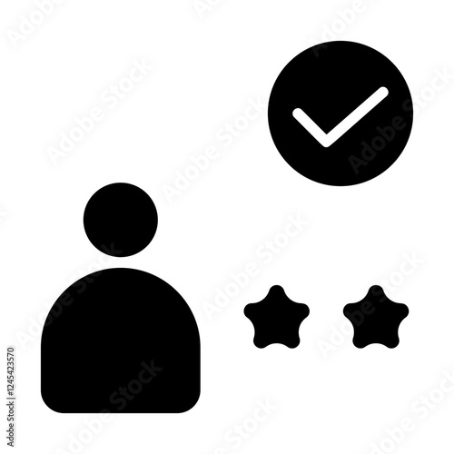 Customer Feedback Solid Icon