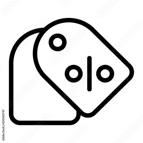 Price Tag Line Icon