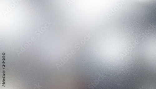 Frosted glass texture with soft light reflections