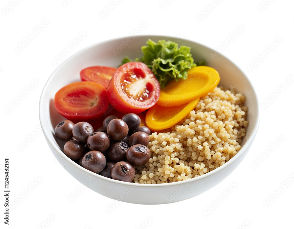 bowl of beans and tomato bowl of beans and tomato