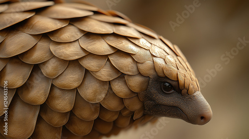 Pangolin Portrait: Close-up...