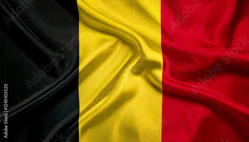 Obraz na plátně flag of belgium