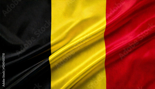 Obraz na plátně flag of belgium