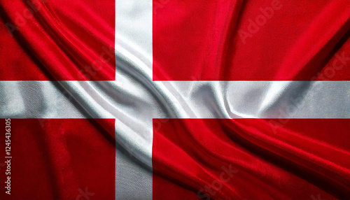 flag of denmark waving