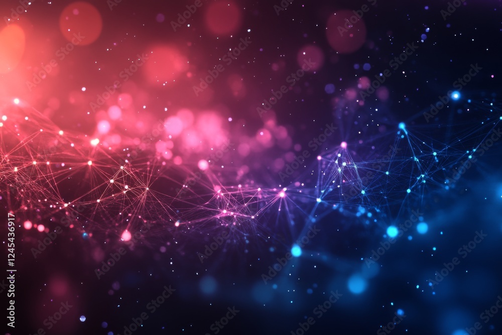 Abstract cosmic background with vibrant pink and blue hues Abstract cosmic background with vibrant pink and blue hues