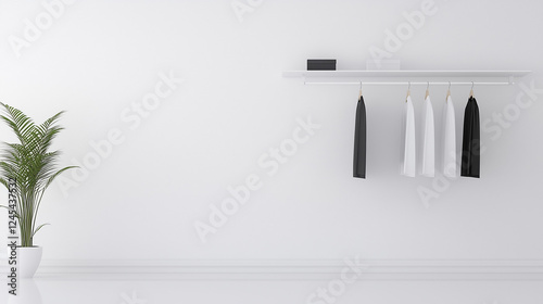 Minimalist Clothing Display...