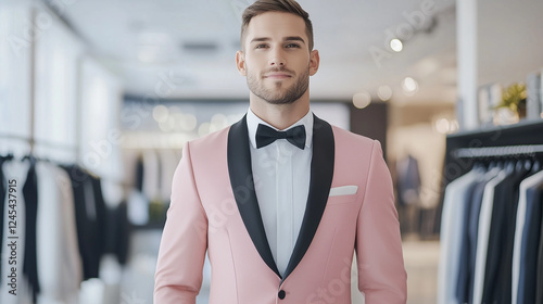 Pink Tuxedo Man: A dapper m...