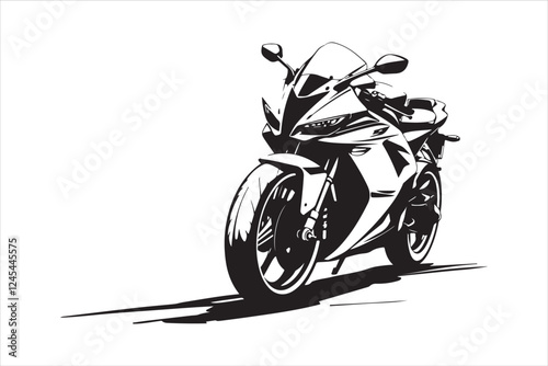 sports motorbike, motorbike silhouette, black bike art, racing beast, speed demon, shadow rider, sleek machine, fast lane, adrenaline rush, dark rider, moto silhouette, two-wheel thunder, fierce bike,