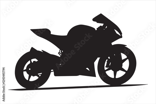 sports motorbike, motorbike silhouette, black bike art, racing beast, speed demon, shadow rider, sleek machine, fast lane, adrenaline rush, dark rider, moto silhouette, two-wheel thunder, fierce bike,