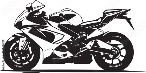 sports motorbike, motorbike silhouette, black bike art, racing beast, speed demon, shadow rider, sleek machine, fast lane, adrenaline rush, dark rider, moto silhouette, two-wheel thunder, fierce bike,