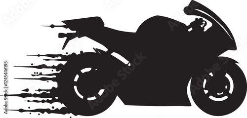 sports motorbike, motorbike silhouette, black bike art, racing beast, speed demon, shadow rider, sleek machine, fast lane, adrenaline rush, dark rider, moto silhouette, two-wheel thunder, fierce bike,