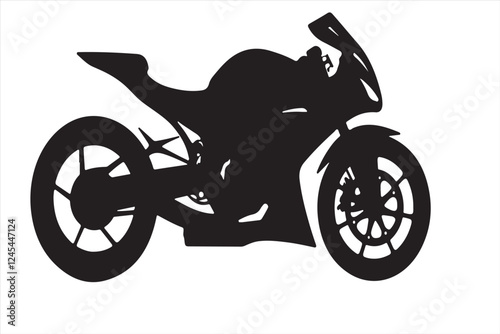 sports motorbike, motorbike silhouette, black bike art, racing beast, speed demon, shadow rider, sleek machine, fast lane, adrenaline rush, dark rider, moto silhouette, two-wheel thunder, fierce bike,
