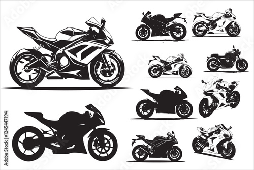 sports motorbike, motorbike silhouette, black bike art, racing beast, speed demon, shadow rider, sleek machine, fast lane, adrenaline rush, dark rider, moto silhouette, two-wheel thunder, fierce bike,