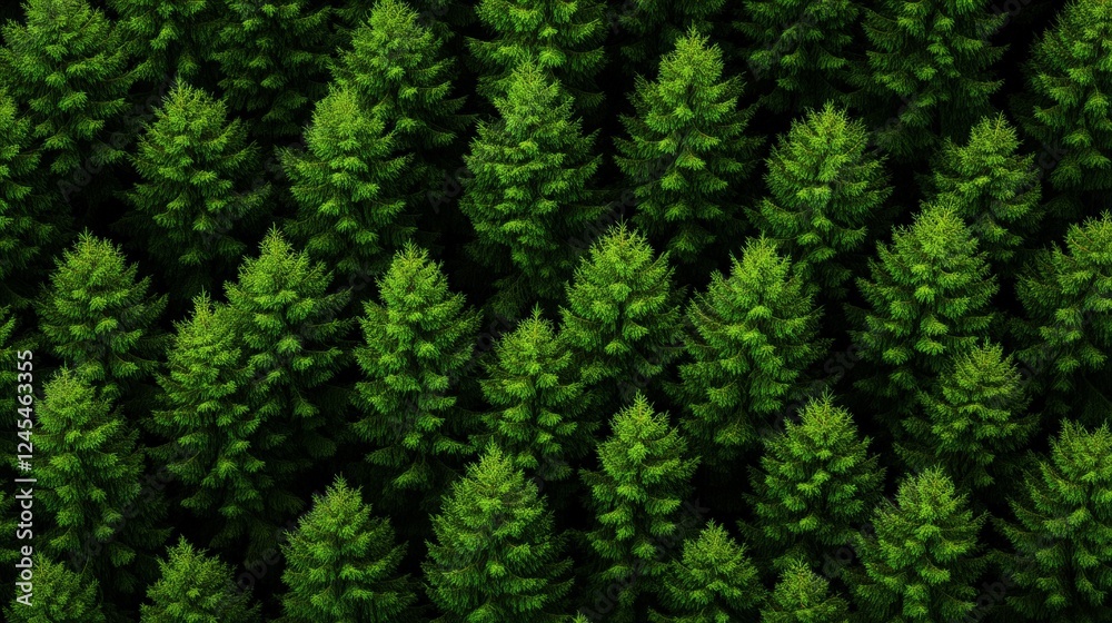 Lush Green Conical Plants: A captivating aerial view of a dense collection of vibrant green conical plants creating a mesmerizing natural pattern. Lush Green Conical Plants: A captivating aerial view of a dense collection of vibrant green conical plants creating a mesmerizing natural pattern.