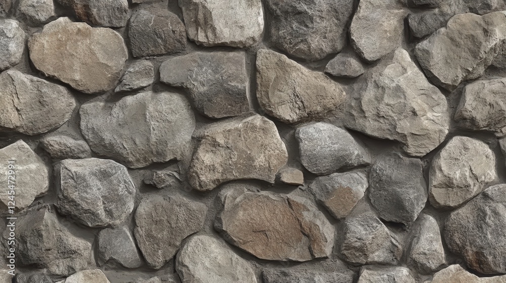 Seamless Pattern of Stone Wall Texture Featuring Natural Rocky Surface for Backgrounds and Design Projects with Rustic Appeal Seamless Pattern of Stone Wall Texture Featuring Natural Rocky Surface for Backgrounds and Design Projects with Rustic Appeal