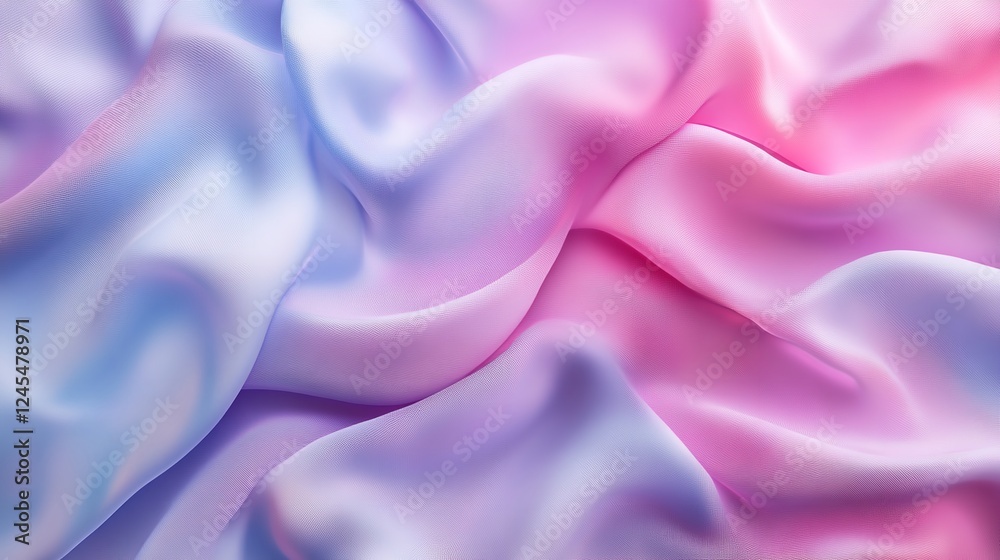 Fototapeta premium Pastel tone purple pink blue gradient defocused abstract