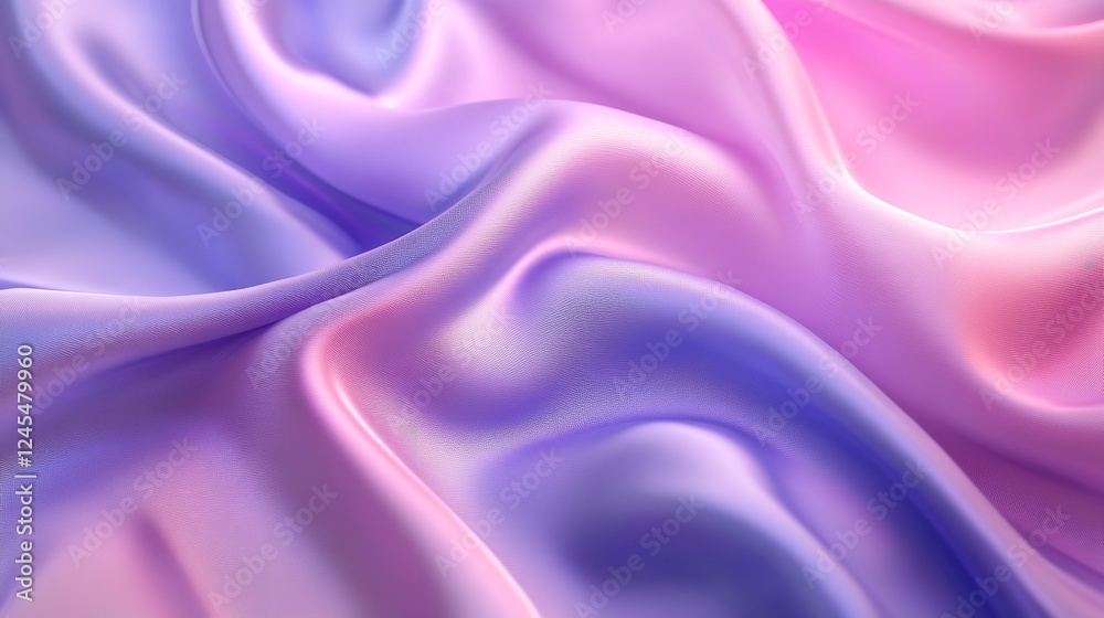 Fototapeta premium Pastel tone purple pink blue gradient defocused abstract