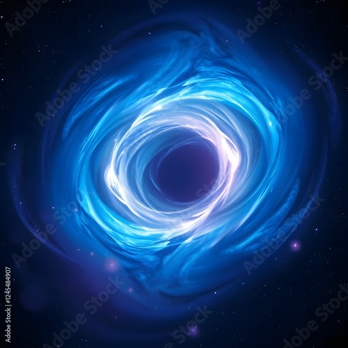 blue spiral galaxy