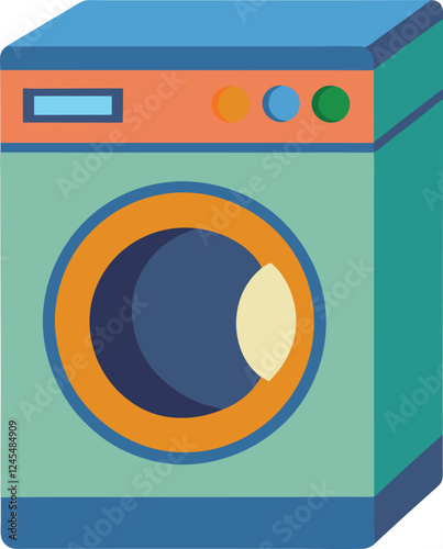 washing machine vector 