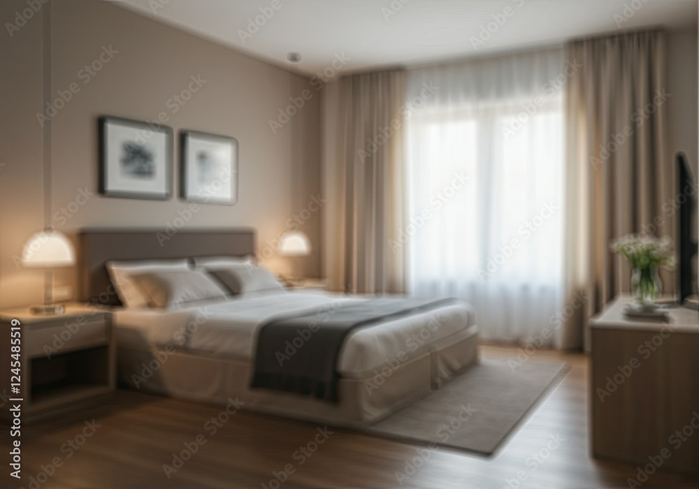 abstract blur bedroom interior abstract blur bedroom interior