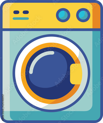 washing machine vector 