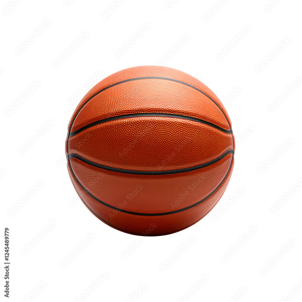 Fototapeta premium Basketball with Textured Surface