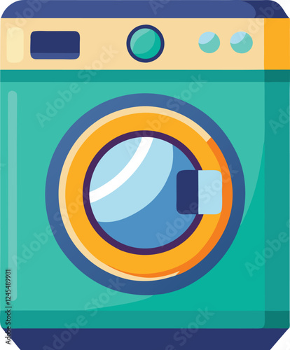 washing machine vector 