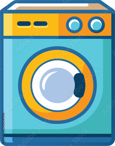 washing machine vector 