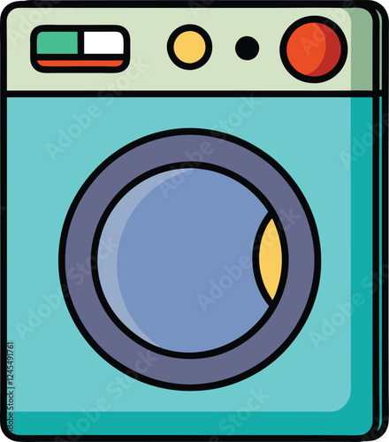 washing machine vector 