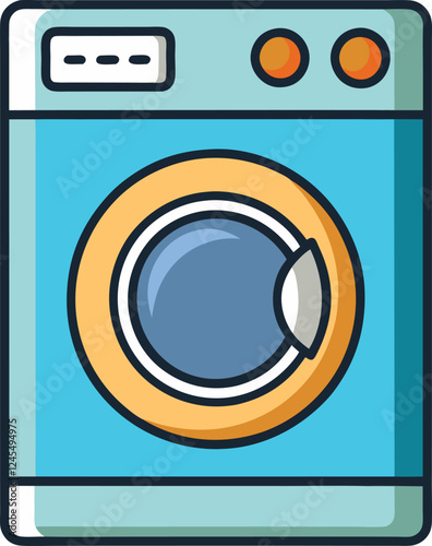 washing machine vector 