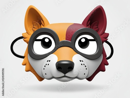 cartoon dog face