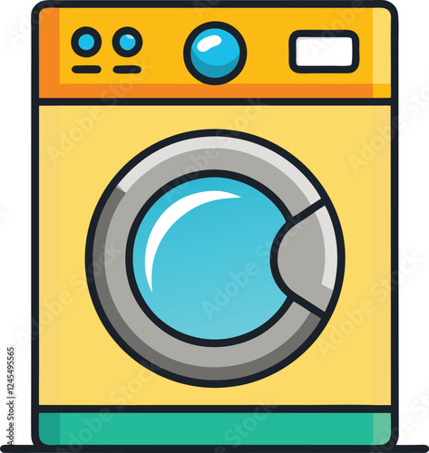 washing machine vector 