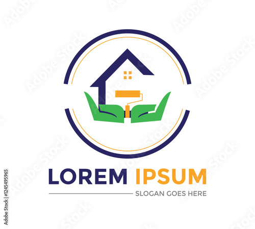 HOME DECOR LOGO design template vector