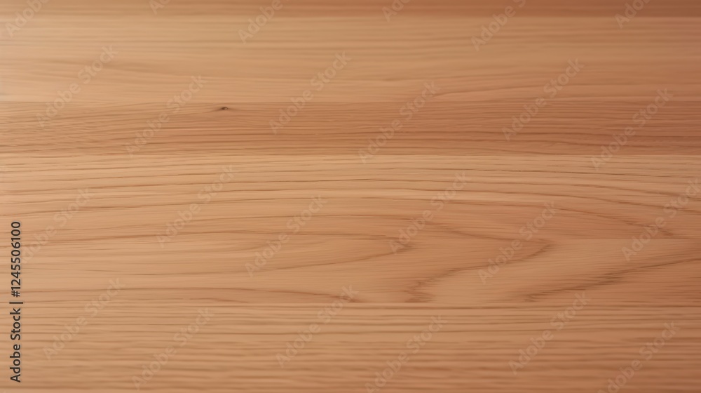 Naklejka premium Smooth natural wooden texture close-up highlighting grain pattern for design and art projects, perfect for backgrounds or interior decoration ideasOak surface texture. Wood texture. Oak veneer.