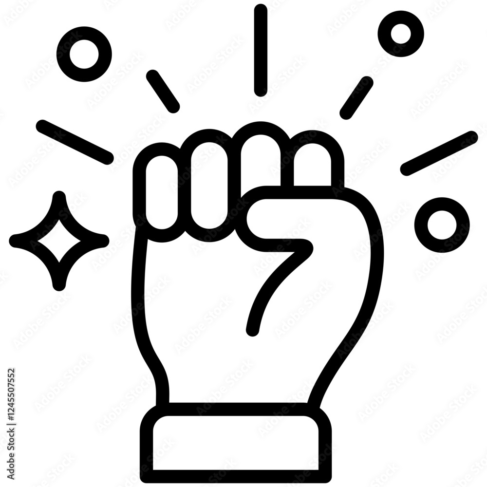 Obraz premium Empower Icon