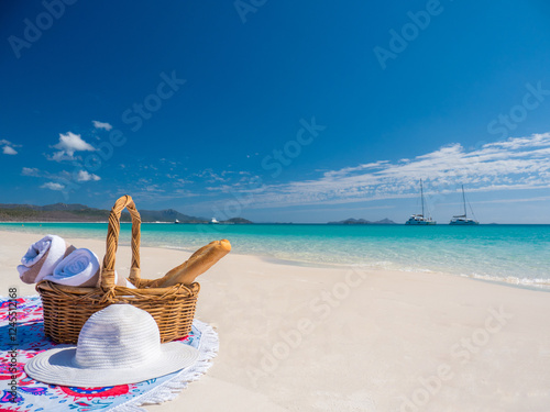 Picnic at Whitehaven Beach in the Whitsundays