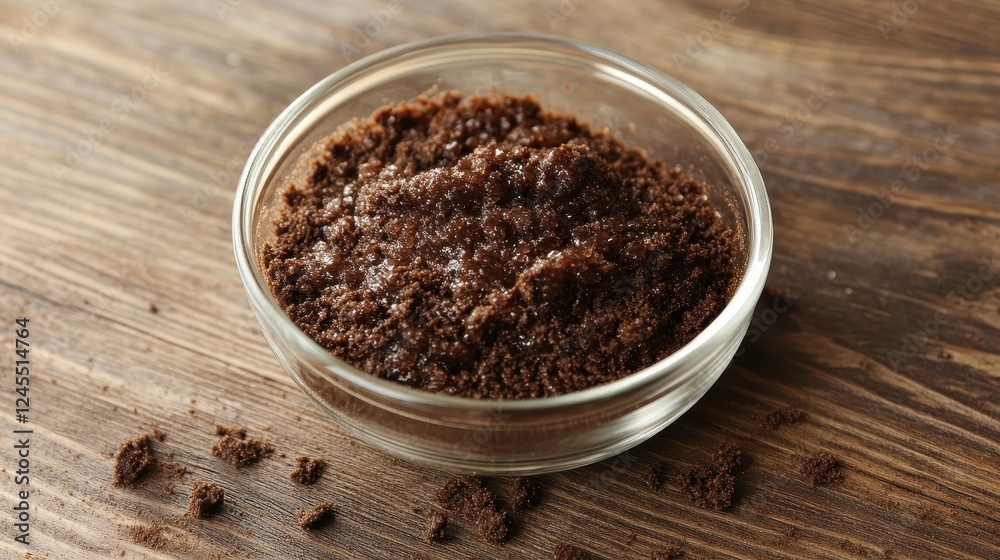 Brown scrub semi permeable skin care product essence drip irrigation scientific skin care Brown scrub semi permeable skin care product essence drip irrigation scientific skin care