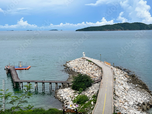 Khao Laem Ya - Mu Ko Samet National Park is the most famous landmark in Mueang Rayong District, Rayong, Thailand  photo